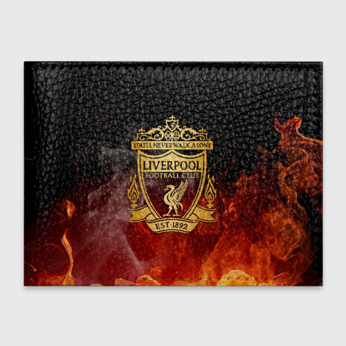 Обложка для студенческого билета Liverpool Ливерпуль, цвет красный