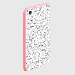 Чехол для iPhone 5/5S матовый Белые мыши - фото 2