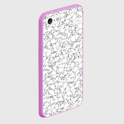 Чехол для iPhone 5/5S матовый Белые мыши - фото 2