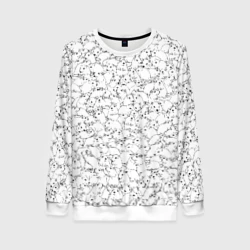 Женский свитшот 3D Белые мыши