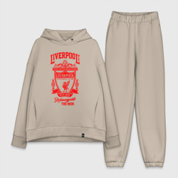 Женский костюм хлопок Oversize Liverpool на спине