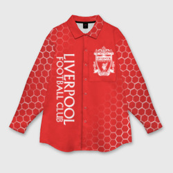 Мужская рубашка oversize 3D Liverpool