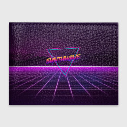 Обложка для студенческого билета Synthwave Retrowave