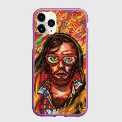 Чехол для iPhone 11 Pro матовый Hotline Miami 2: Wrong Number