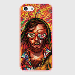 Чехол для iPhone 5/5S матовый Hotline Miami 2: Wrong Number