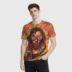 Мужская футболка 3D Hotline Miami 2: Wrong Number - фото 2