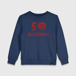 Детский свитшот хлопок 50 Blessings