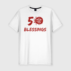 Мужская футболка хлопок Slim 50 Blessings