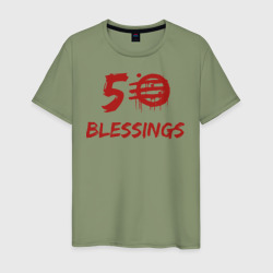 Мужская футболка хлопок 50 Blessings