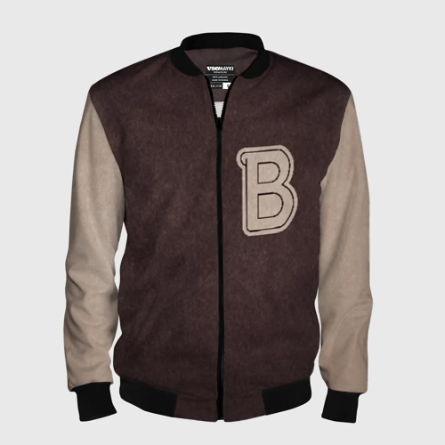 Мужской бомбер 3D с принтом Горячая линия Майами для косплея, вид спереди #2