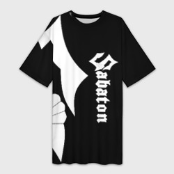 Платье-футболка 3D Sabaton