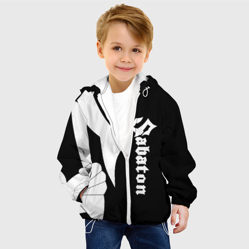 Детская куртка 3D Sabaton, цвет белый - фото 3