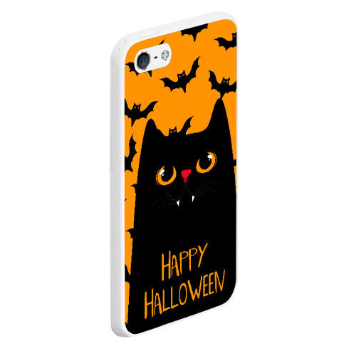 Чехол для iPhone 5/5S матовый Happy halloween - фото 3
