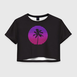 Женская футболка Crop-top 3D Hotline Maiami