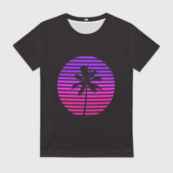 Женская футболка 3D Hotline Maiami