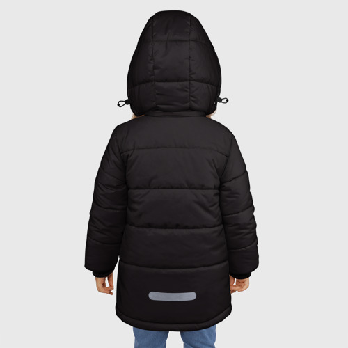 Зимняя куртка для девочек 3D Hotline Maiami, цвет черный - фото 4