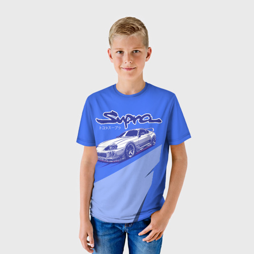 Детская футболка 3D Supra, цвет 3D печать - фото 3