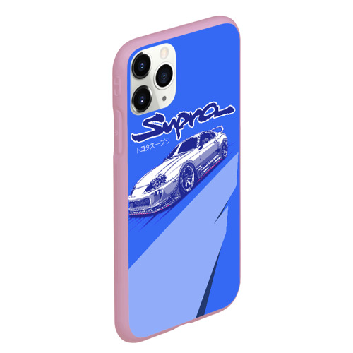 Чехол для iPhone 11 Pro Max матовый Supra, цвет розовый - фото 3