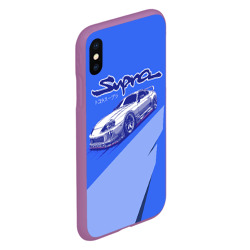 Чехол для iPhone XS Max матовый Supra - фото 2