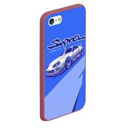 Чехол для iPhone 5/5S матовый Supra - фото 2