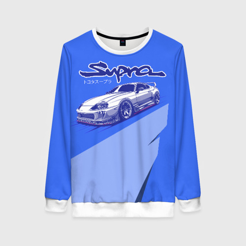 Женский свитшот 3D Supra, цвет 3D печать