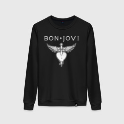 Женский свитшот хлопок Bon Jovi