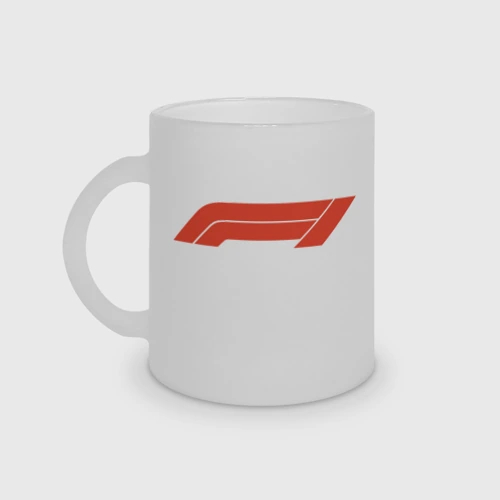 Кружка матовая стеклянная Formula 1