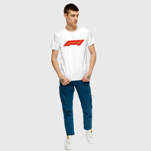 Мужская футболка хлопок Formula 1 - фото 5