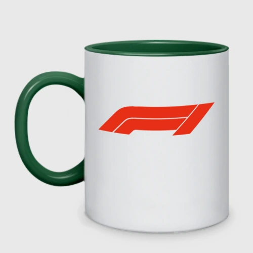 Кружка двухцветная Formula 1