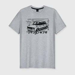 Мужская футболка хлопок Slim Bosozoku Taz