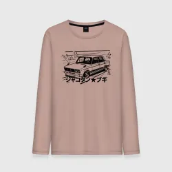 Мужской лонгслив хлопок Bosozoku Taz