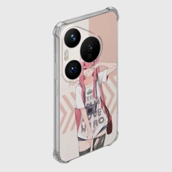 Чехол для Huawei Pura 70 Pro Darling in the Franxx Zero Two - фото 2