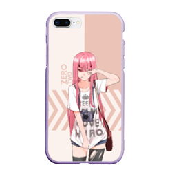 Чехол для iPhone 7Plus/8 Plus матовый Darling in the Franxx Zero Two