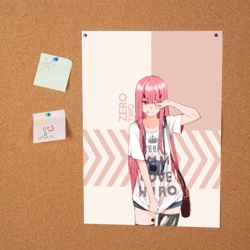 Постер Darling in the Franxx Zero Two - фото 2