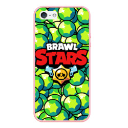 Чехол для iPhone 5/5S матовый Brawl Stars