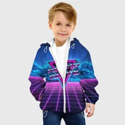 Детская куртка 3D Synthwave Retrowave - фото 2