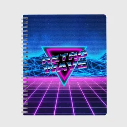 Тетрадь Synthwave Retrowave
