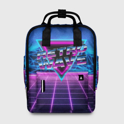 Женский рюкзак 3D Synthwave Retrowave