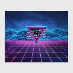 Плед 3D Synthwave Retrowave