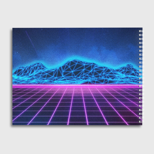 Альбом для рисования Synthwave Retrowave - фото 2