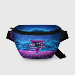 Поясная сумка 3D Synthwave Retrowave
