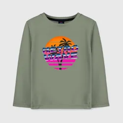 Детский лонгслив хлопок Retrowave