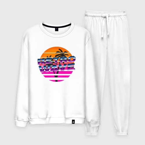 Мужской костюм хлопок Retrowave