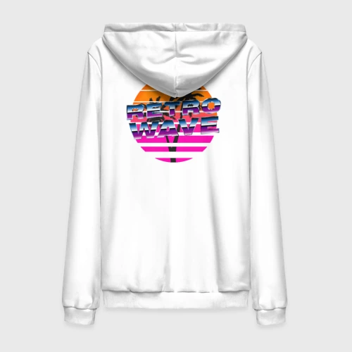 Мужская толстовка на молнии хлопок Retrowave