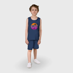 Детская пижама с шортами хлопок Retrowave - фото 2