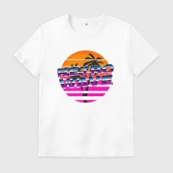 Мужская футболка хлопок Retrowave