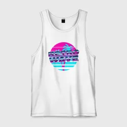 Мужская майка хлопок Retrowave