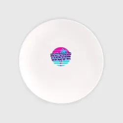Тарелка Retrowave