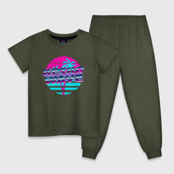Детская пижама хлопок Retrowave