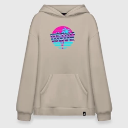 Худи SuperOversize хлопок Retrowave